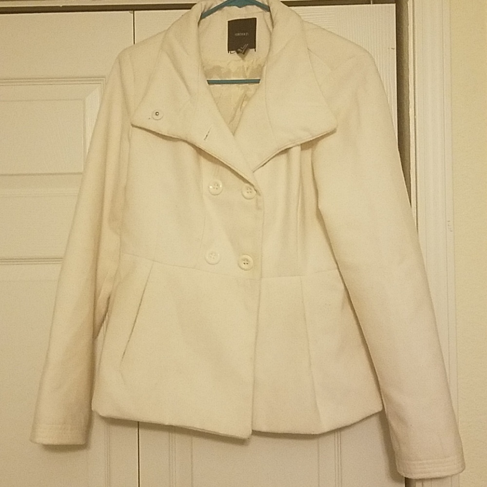 Off White Peacoat